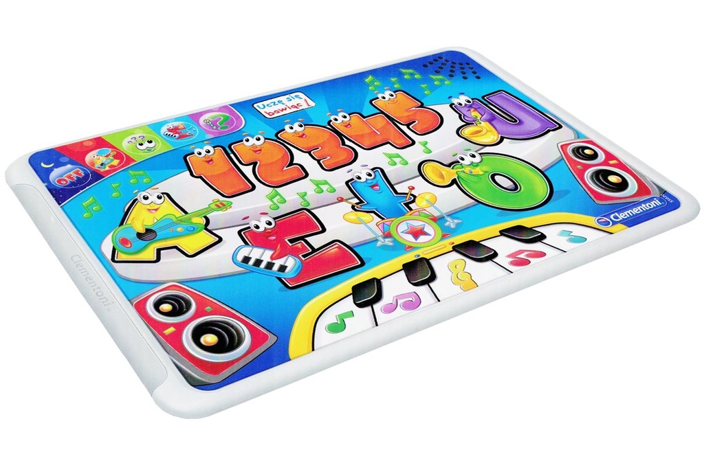 Tablet edukacyjny Clementoni Orkiestra Samogłos 2+