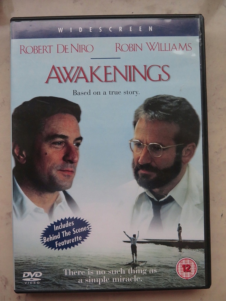 AWAKENINGS Przebudzenia DVD De Niro R. Williams
