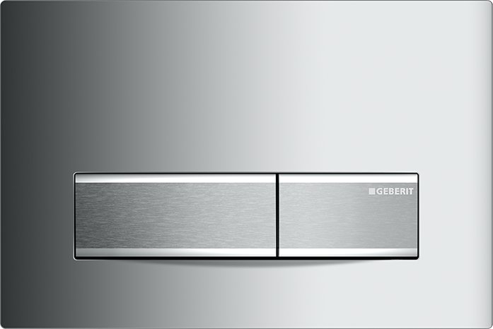 GEBERIT SIGMA50 przycisk do WC CHROM stalowy metal