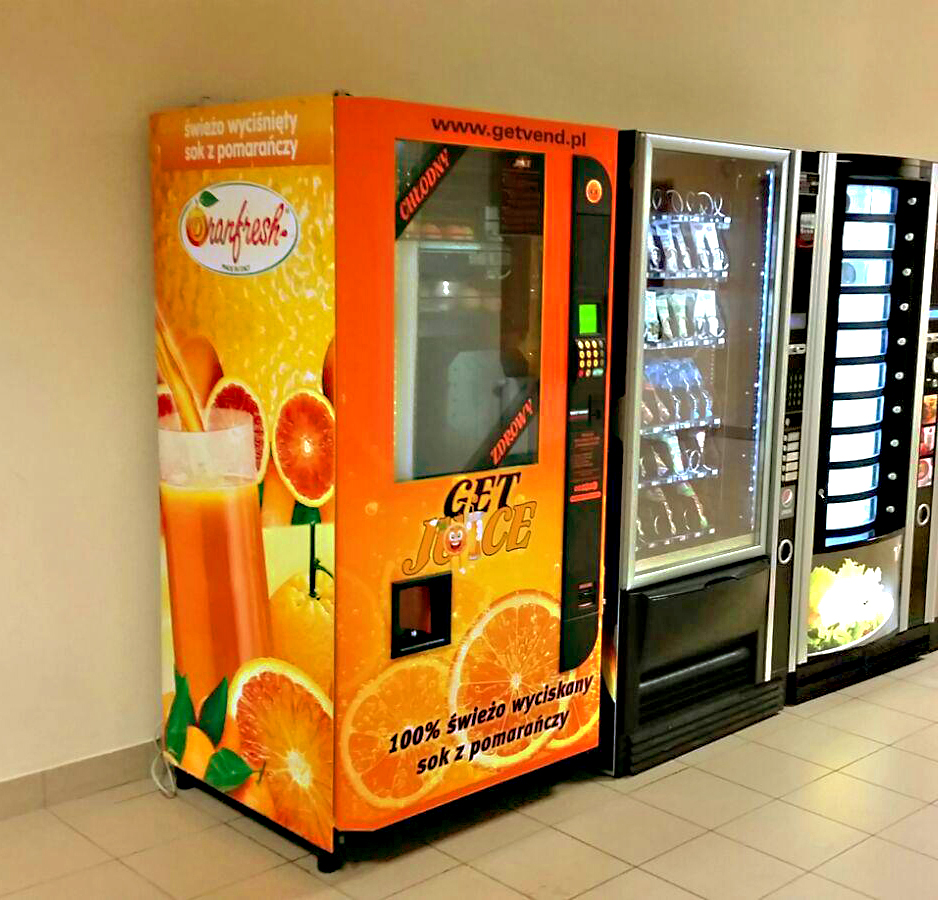 Sokomat ORANFRESH OR 100 - Automat Vendingowy