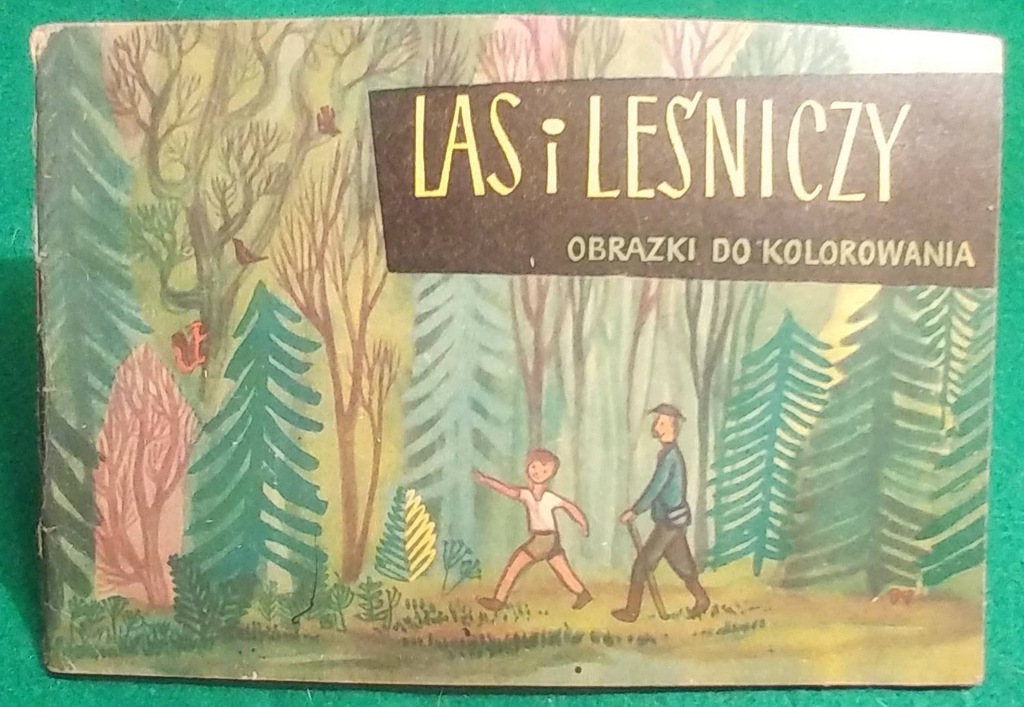 Las i leśniczy/ Magnuska/ kolorowanka