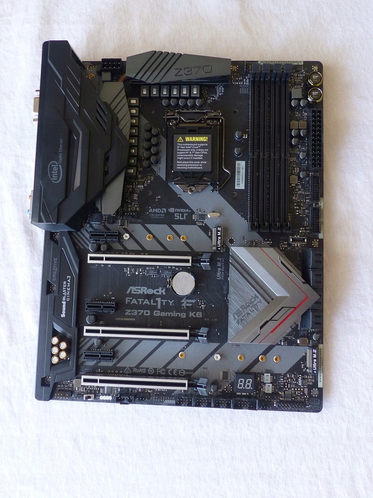 ASRock Fatal1ty Z370 Gaming K6