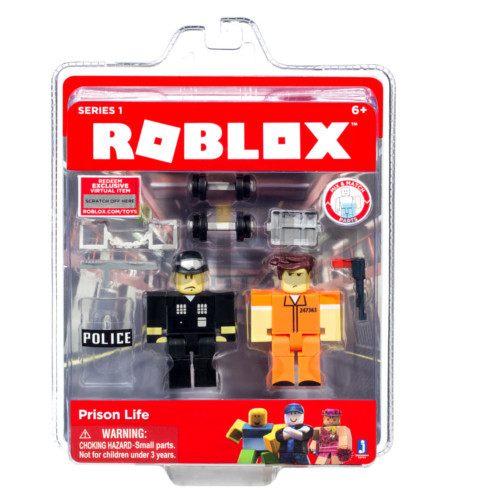ROBLOX 10741 2Pack Figurki + akcesoria WIĘZIENNE