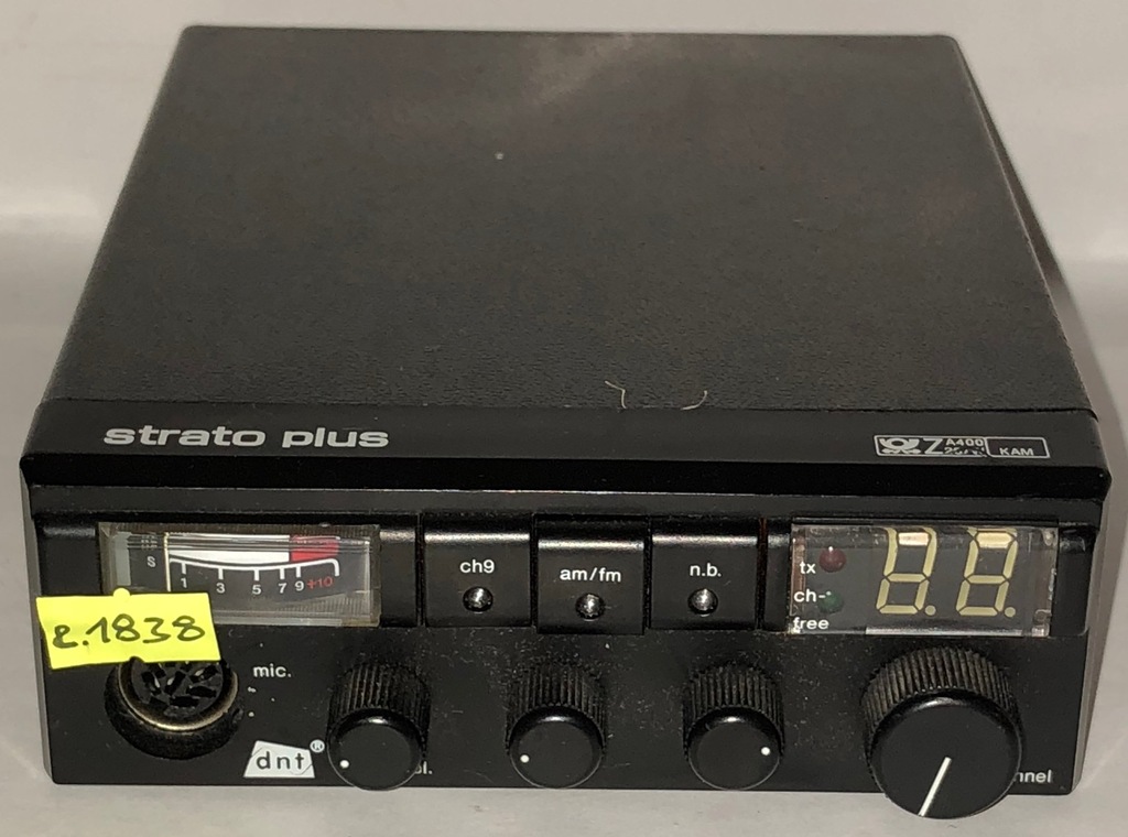 CB RADIO DNT STRATO PLUS FM/AM NR R.1838