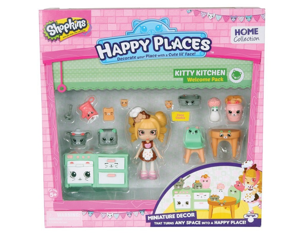SHOPKINS zestaw HAPPY PLACES  Meble Kuchnia Lalka