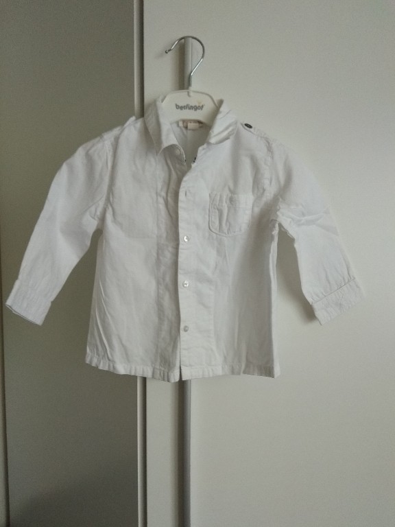 Elegancka biała koszula rozmiar 74