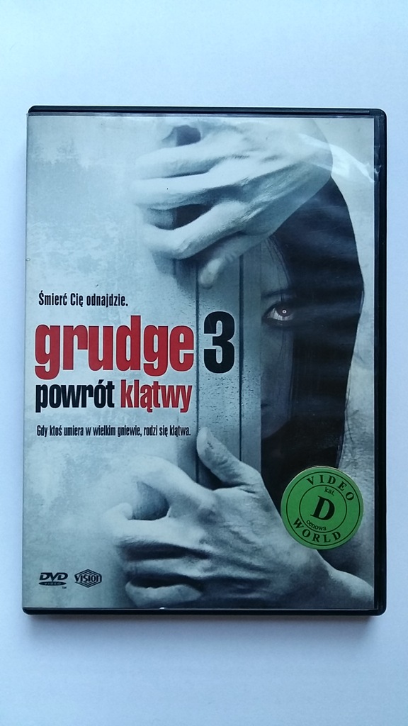 KLĄTWA 3 POWRÓT KLĄTWY DVD LEKTOR PL
