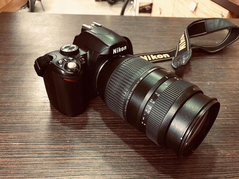 Nikon D60 Tamron 70-300mm + Nikkor 35-80mm + akc.