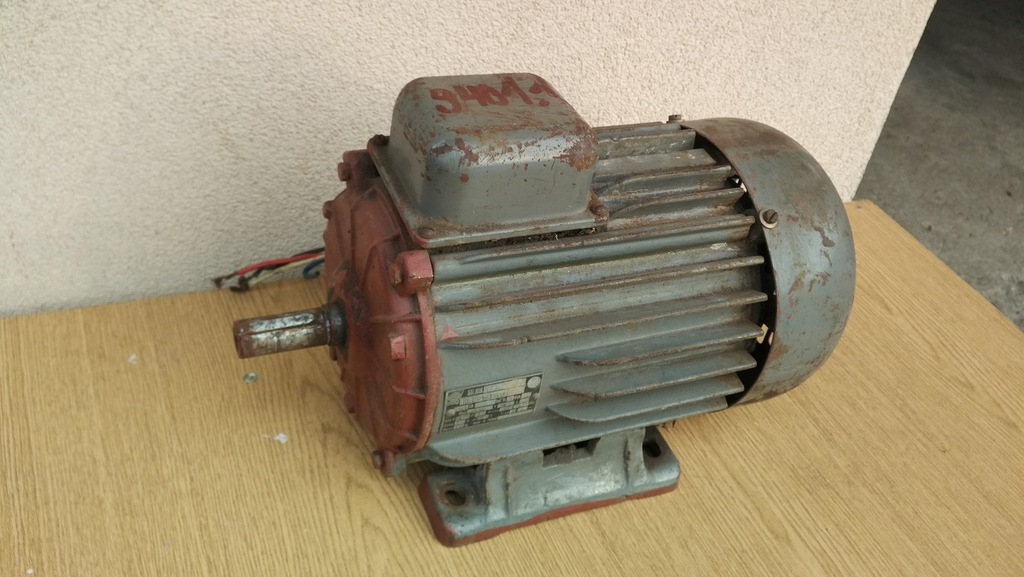 Silnik wolnoobrotowy 1,1 kW 940 obr