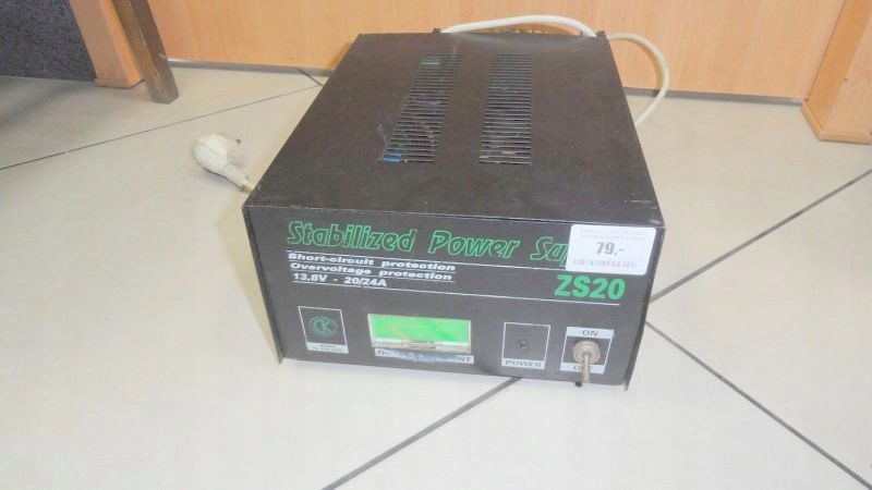 ZASILACZ DO CB DUŻY POWER SUPPLY ZS20 13.8V-20/24