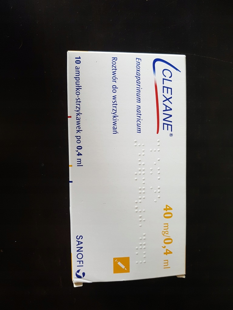 Clexane 40 mg/0,4 ml - 10 ampułko-strzykawek