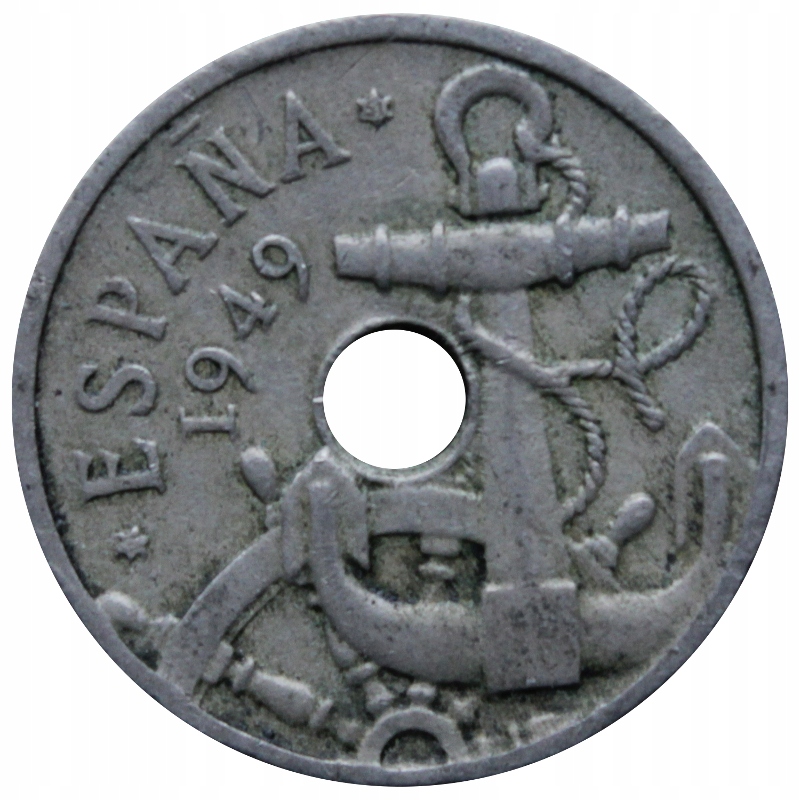 50 centimos 1949 (51) Hiszpania st.III