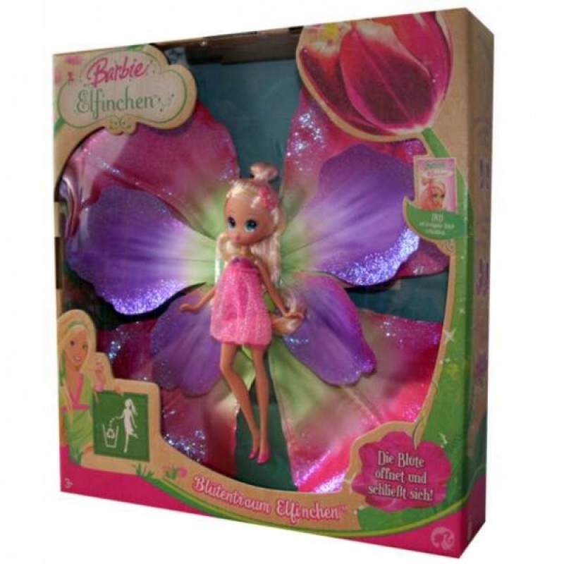 Barbie Lalka Calineczka W Kwiatku P3613