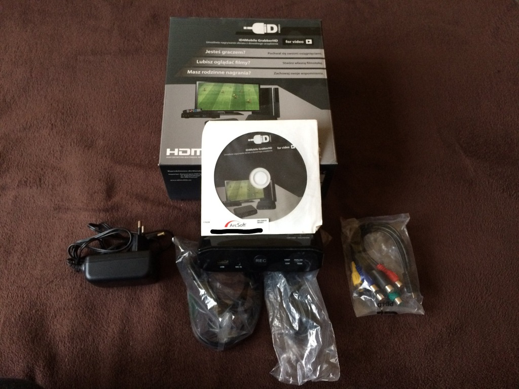 VIDEO GRABBER iD4Mobile GrabberHD HDMI NAGRYWARKA 