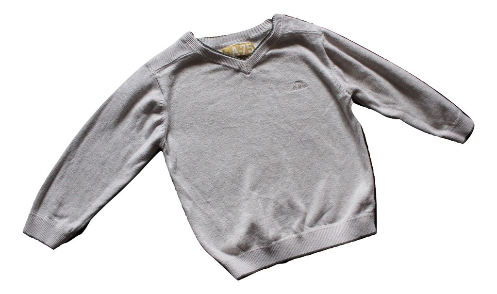 NEXT jasny sweterek beżowy sweter 3-4 104