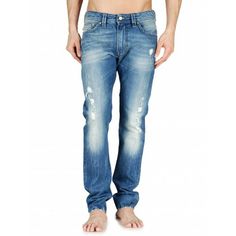 Diesel Thavar slim skinny jeansy przetarcia 33 34