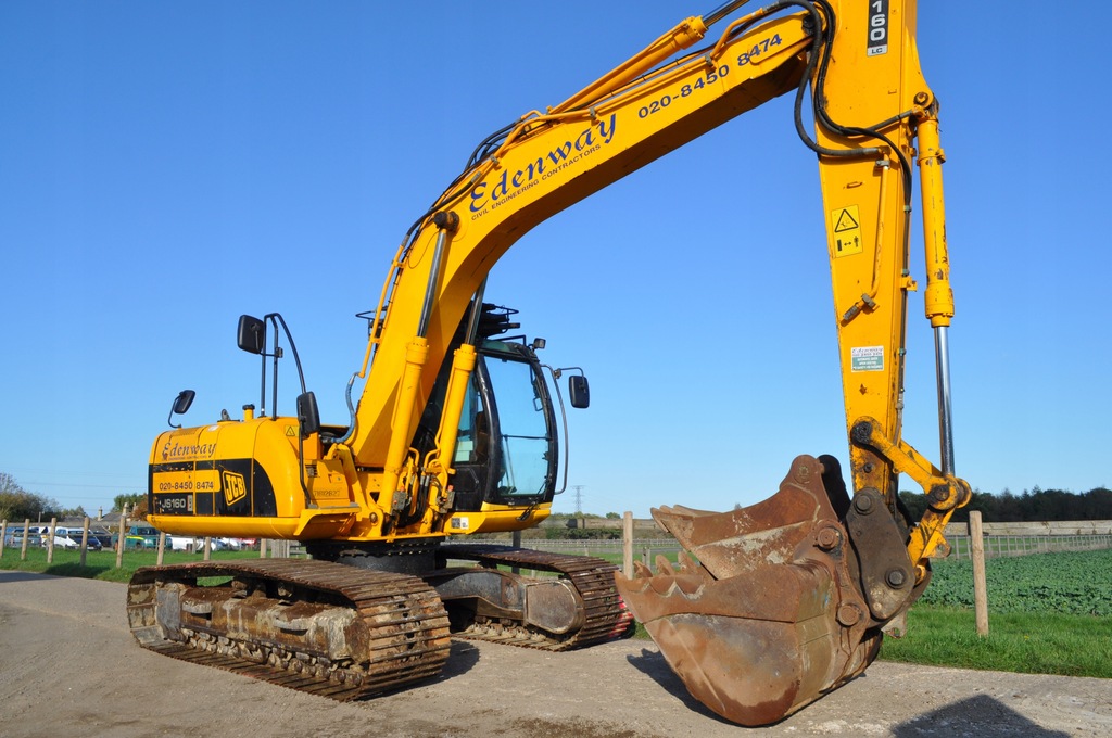 KOPARKA GĄSIENICOWA JCB JS160 18 ton 2007r 9259mtg