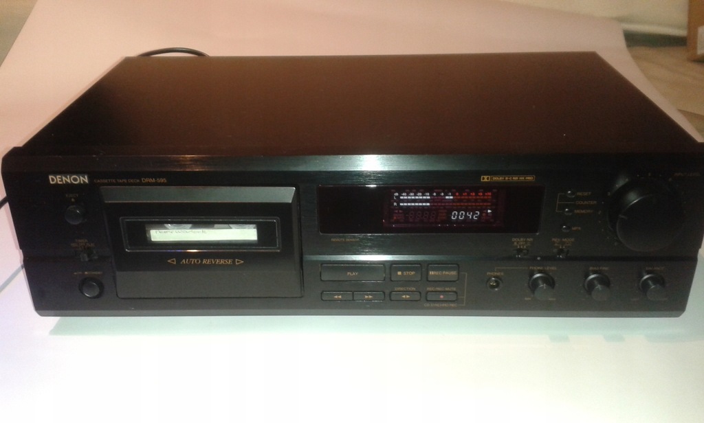 Denon DRM-595 Stereo Cassette Deck