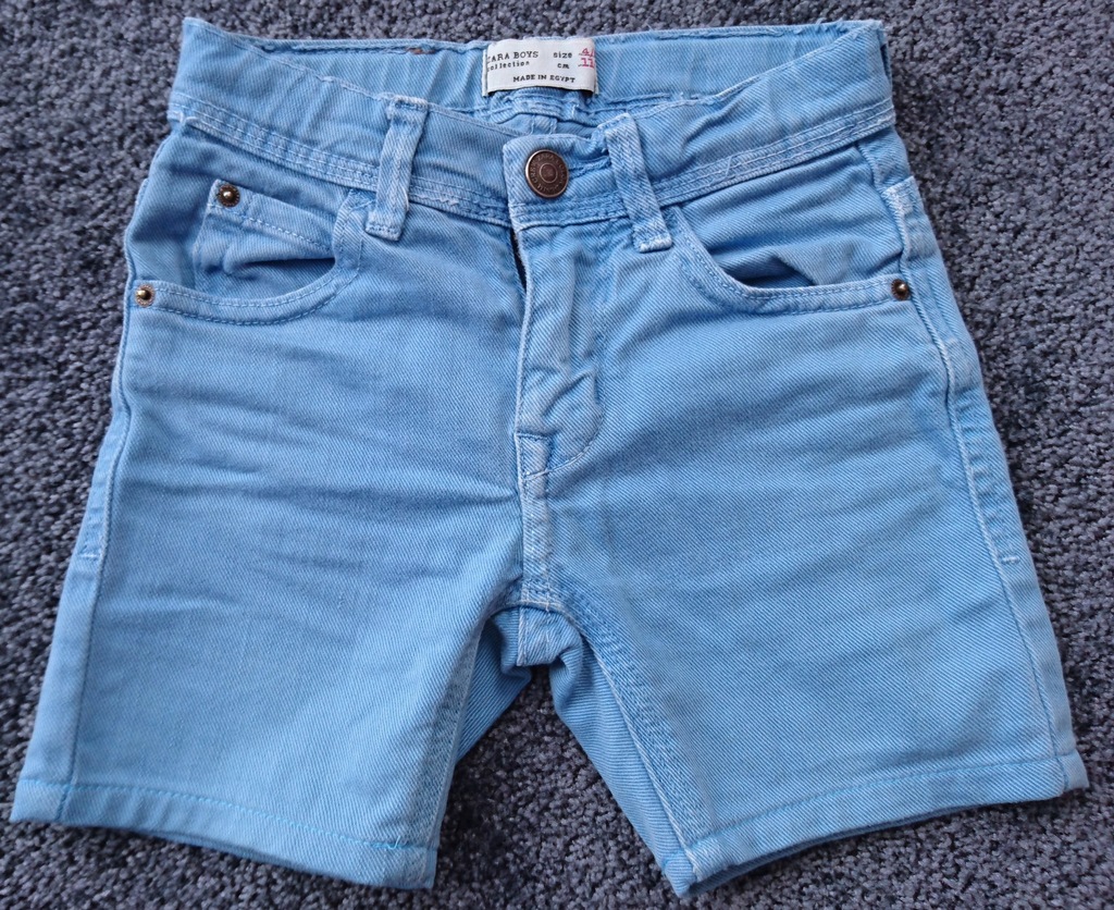 Krótkie spodenki jeans ZARA r. 110