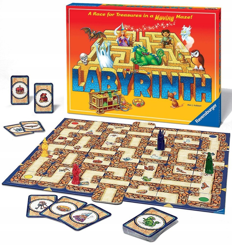 Gra Planszowa Labirynt Labyrinth Ravensburger 7542295012 oficjalne