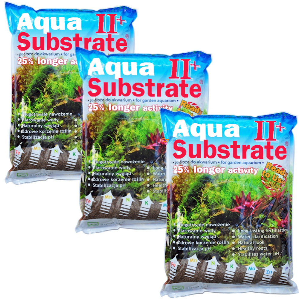 Aqua Art Substrate II + 3x 5,4kg Czarne podłoże