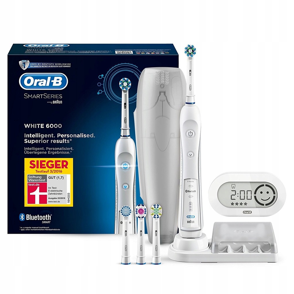 Oral-B Pro 6000 SmartSeries Szczoteczka Cross/Flos