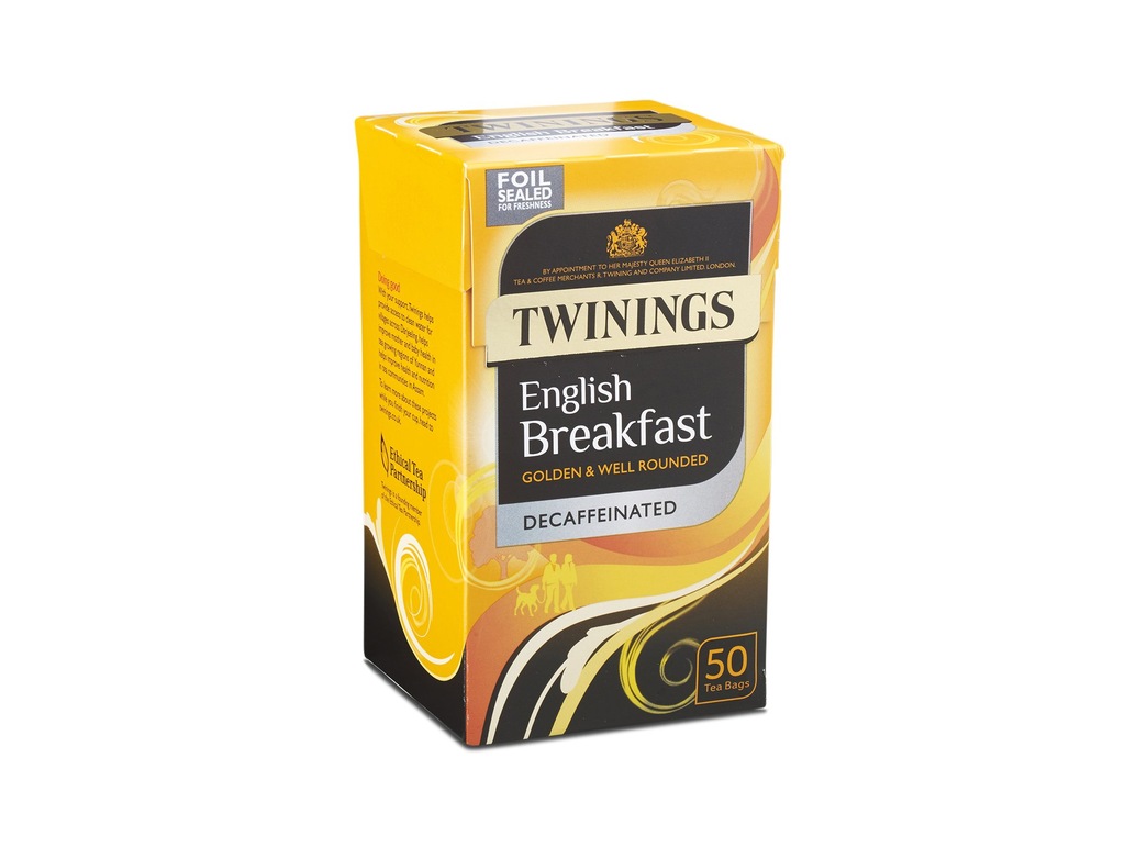 Herbata czarna Twinings English Breakfast Decaf 50