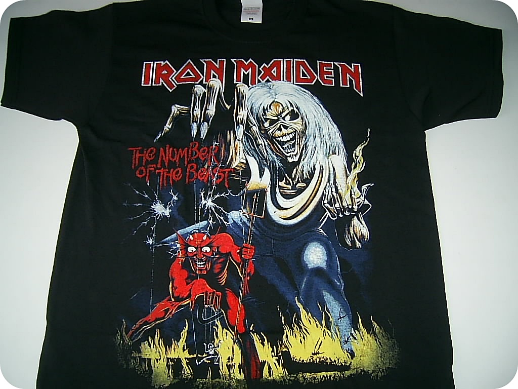 KOSZULKA IRON MAIDEN THE NUMBER OF THE BEAST L