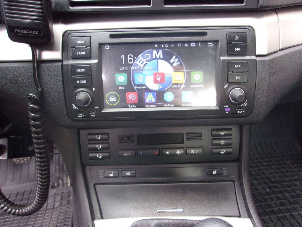 BMW E46 320d 190km Duże Radio Android Navigacja