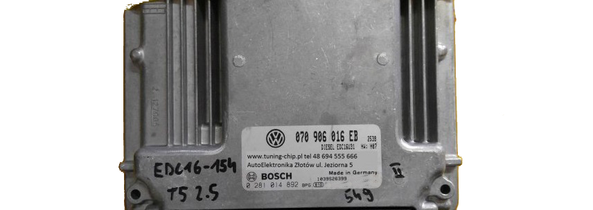 ECU VW T5 2.5 070906016EB 0281014892 DOPISZĘ