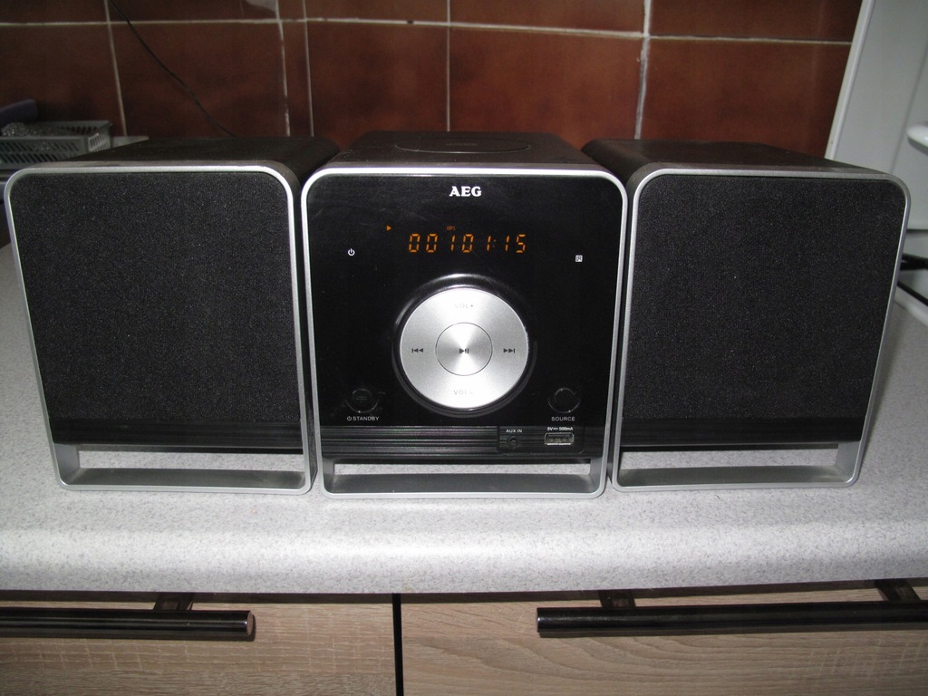 MINI WIEŻA AEG MC 4459 BT BLUETOOTH CD MP3 USB
