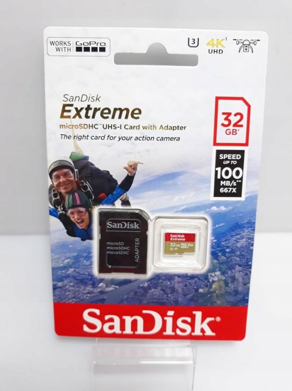 SANDISK EXTREME MICRO SDHC 32BG 100MB/S