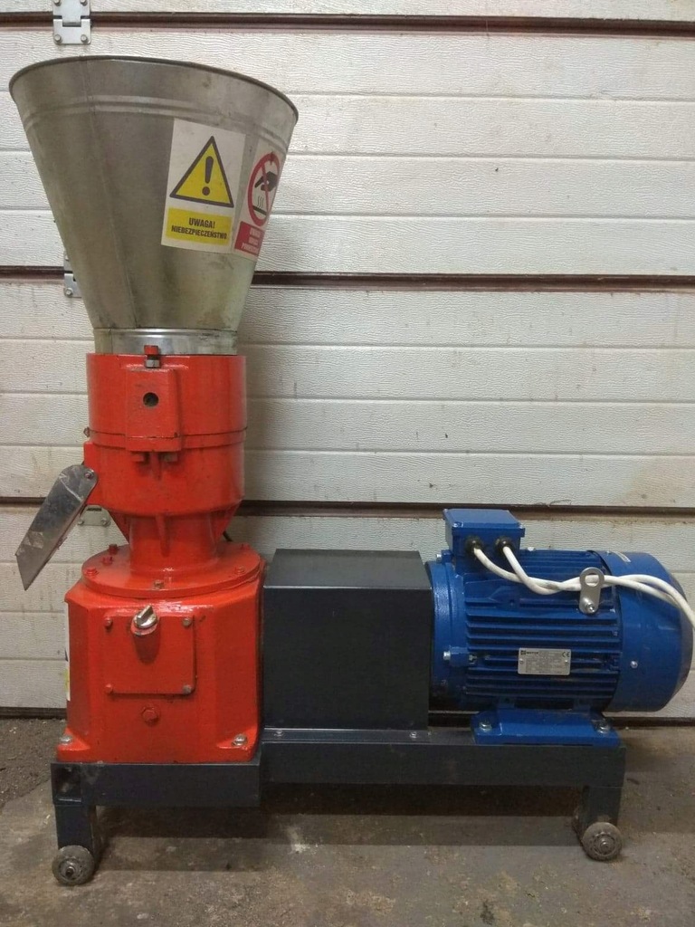 Peleciarka, granulator 7.5KW trociny, słoma, pasza
