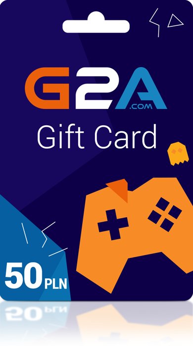 G2A GIFT CARD 50 ZŁ DOŁADOWANIE 24/7 CASHBACK 0,7%