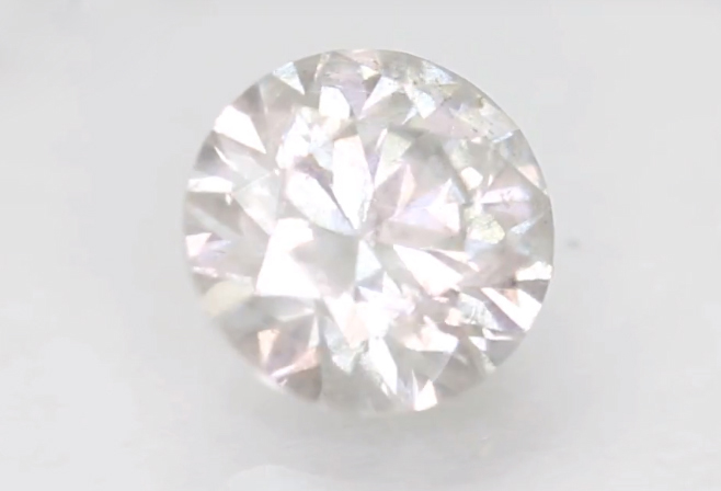 Diament Brylant Naturalny 0.64ct F I1 CERTYFIKAT