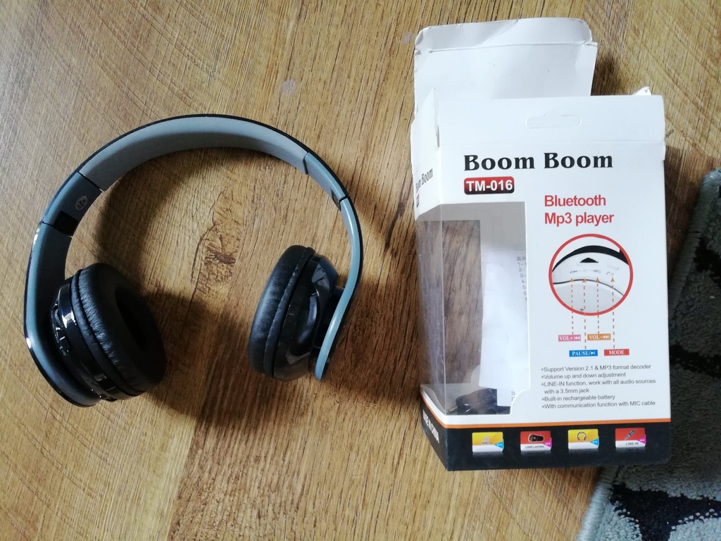 Słuchawki Bluetooth Boom Boom TM016