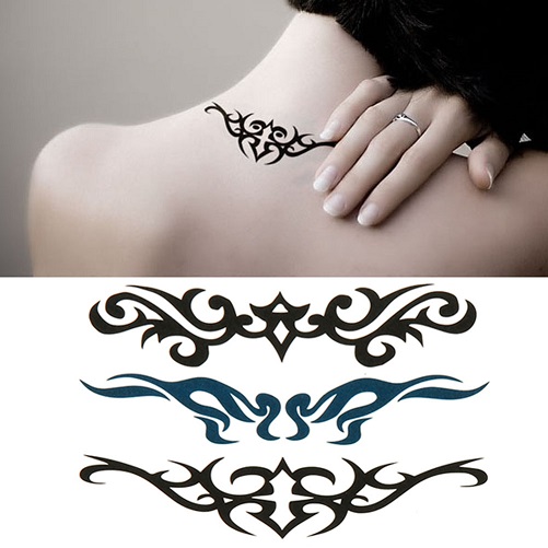 TATTOO BODY ART TATUAŻ ZMYWALNY TRIBAL