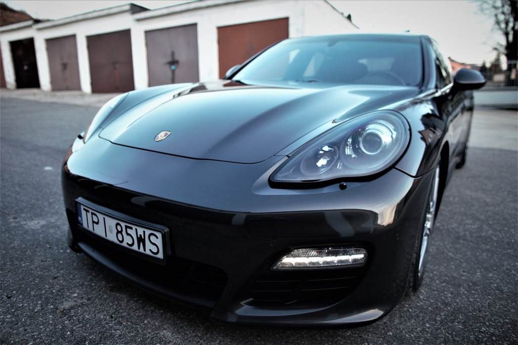 PORSCHE PANAMERA 4S stan salonowyGTS black edition