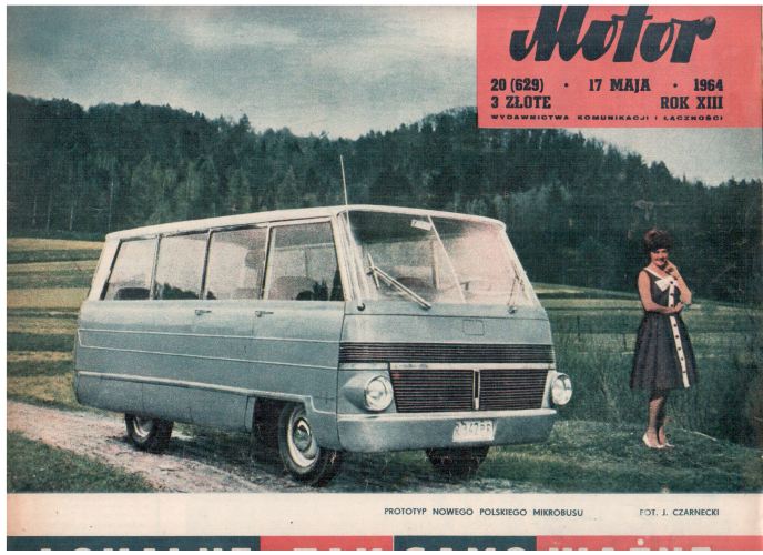 Motor 20/1964 Polski mikrobus, Komar, WFM M06, WSK