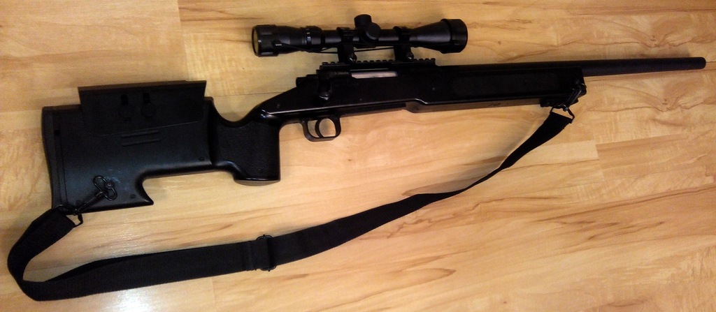 @ SNAJPERSKI KARABIN ASG MCMILAN M40A3 Z LUNETĄ @