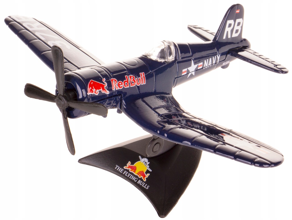 BBURAGO F4U-4 CORSAIR MODEL METALOWY RED BULL !!!