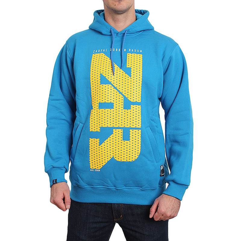 BLUZA ZDR HOODY BIG NIEBIESKA rozm. XL