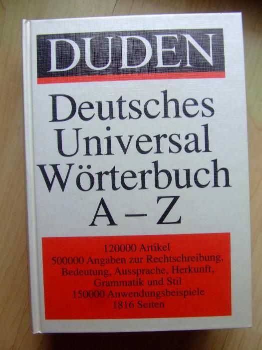 Słownik do niemieckiego Duden