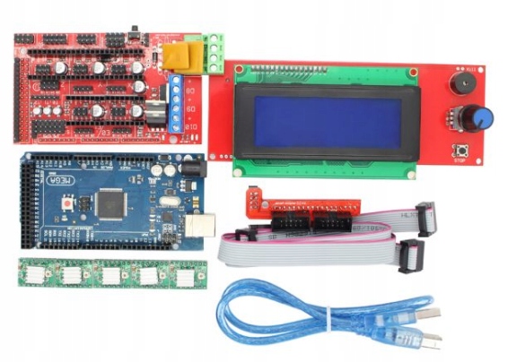 3D Drukarka Zestaw ARDUINO MEGA 2560 LCD A4988
