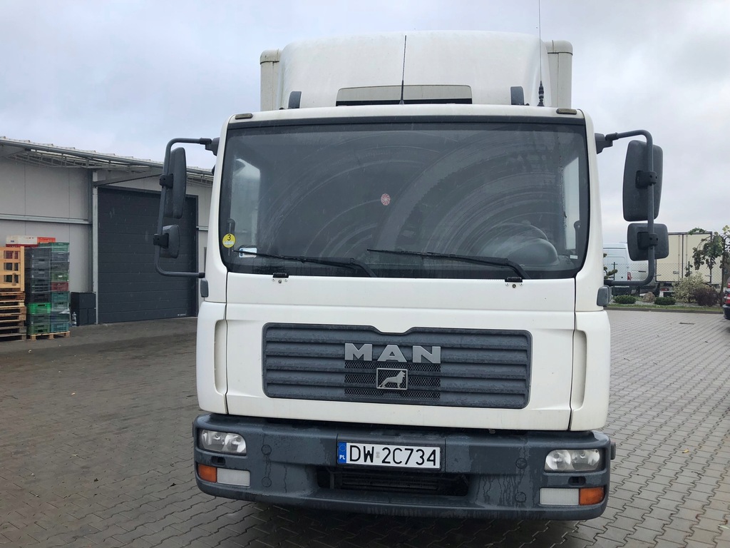 MAN TGL 7.150 KONTENER+WINDA WROCŁAW EURO 3
