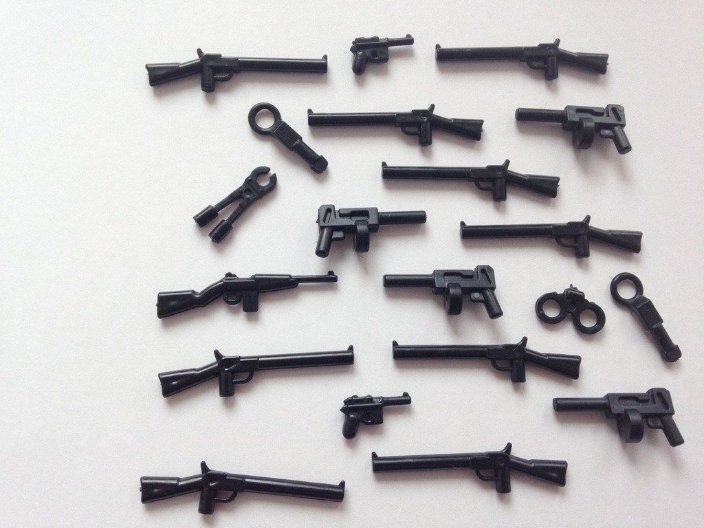 Lego Custom Brickarms - blastery broń