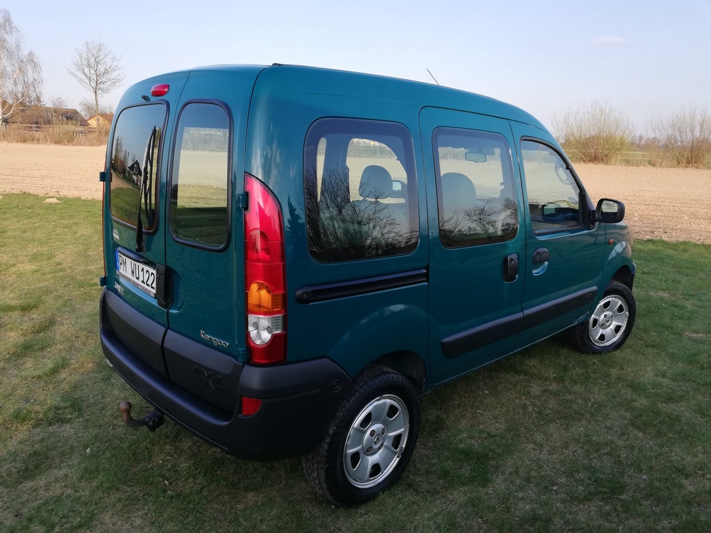 Renault Kangoo 4X4 1,9 mały przebieg z Niemiec