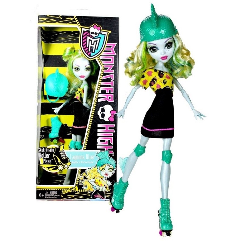 MONSTER HIGH LAGOONA - seria UCZNIOWIE na ROLKACH