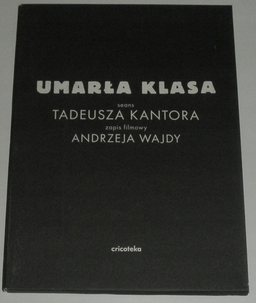 DVD ANDRZEJ WAJDA SEANS KANTOR UMARŁA KLASA