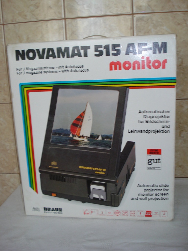 Projektor rzutnik do slajdów NOVAMAT 515 AF-M